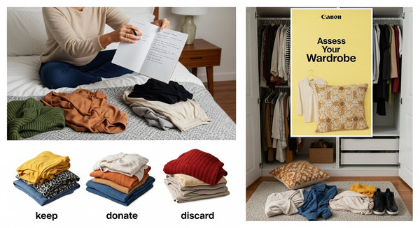 organize wardrobe assessment