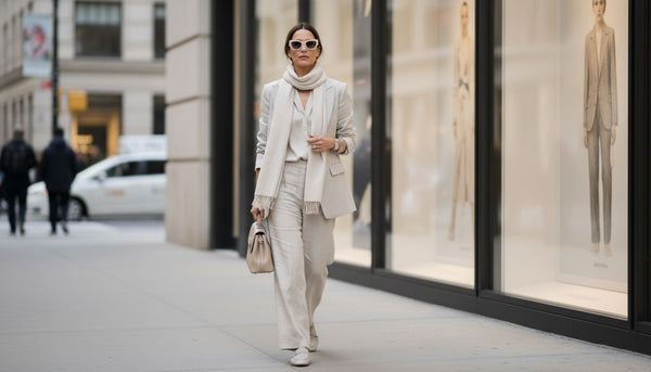 monochrome outfit city