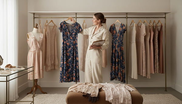 curate vintage wardrobe