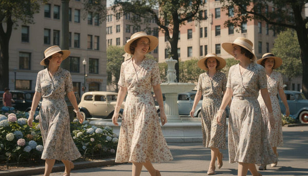 1930s summer fashion