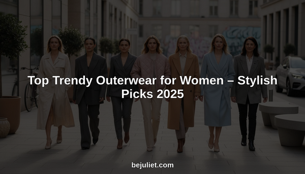 top trendy outerwear for women hero header image