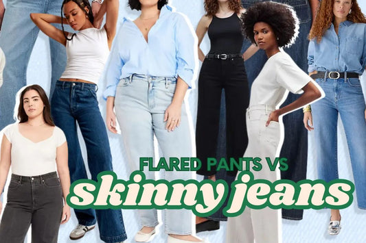 Flared vs. Skinny Jeans: How to Choose