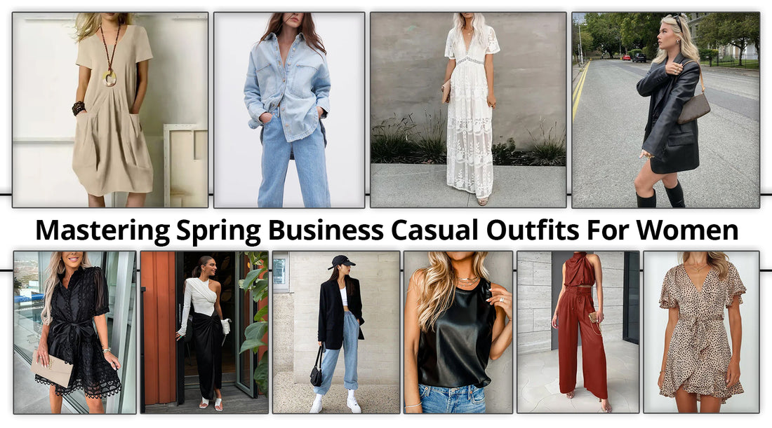 Mastering Spring Business Casual Outfits for Women - Be Juliet