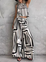 Rosalie Geometric Print Co-ord Set - Be Juliet