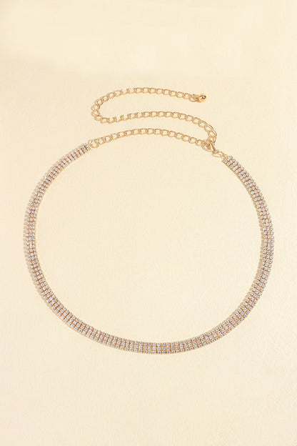 Aurora Rhinestone Alloy Belt - Be Juliet