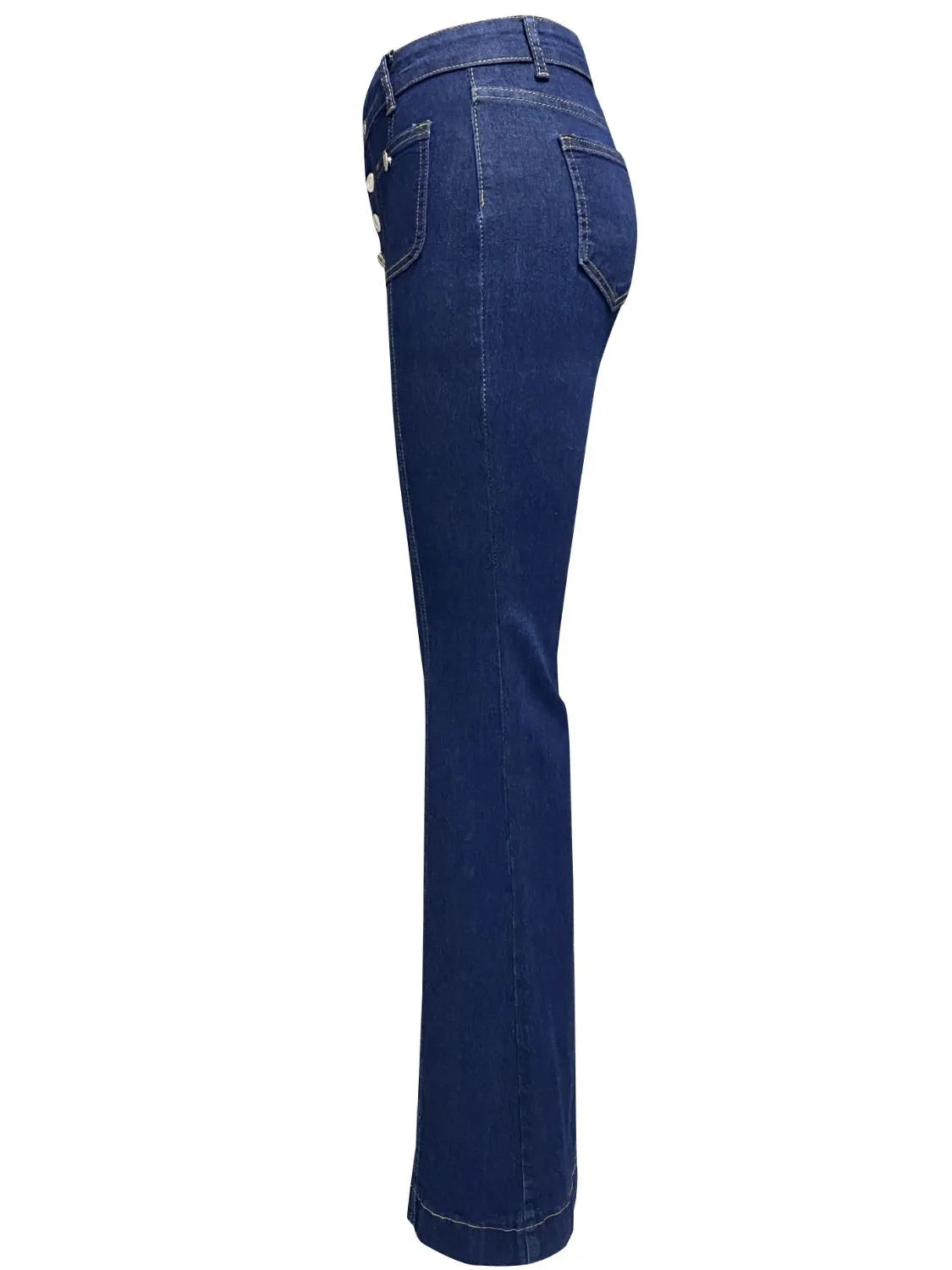 Delphine Flare Jeans – Classic Wash - Be Juliet