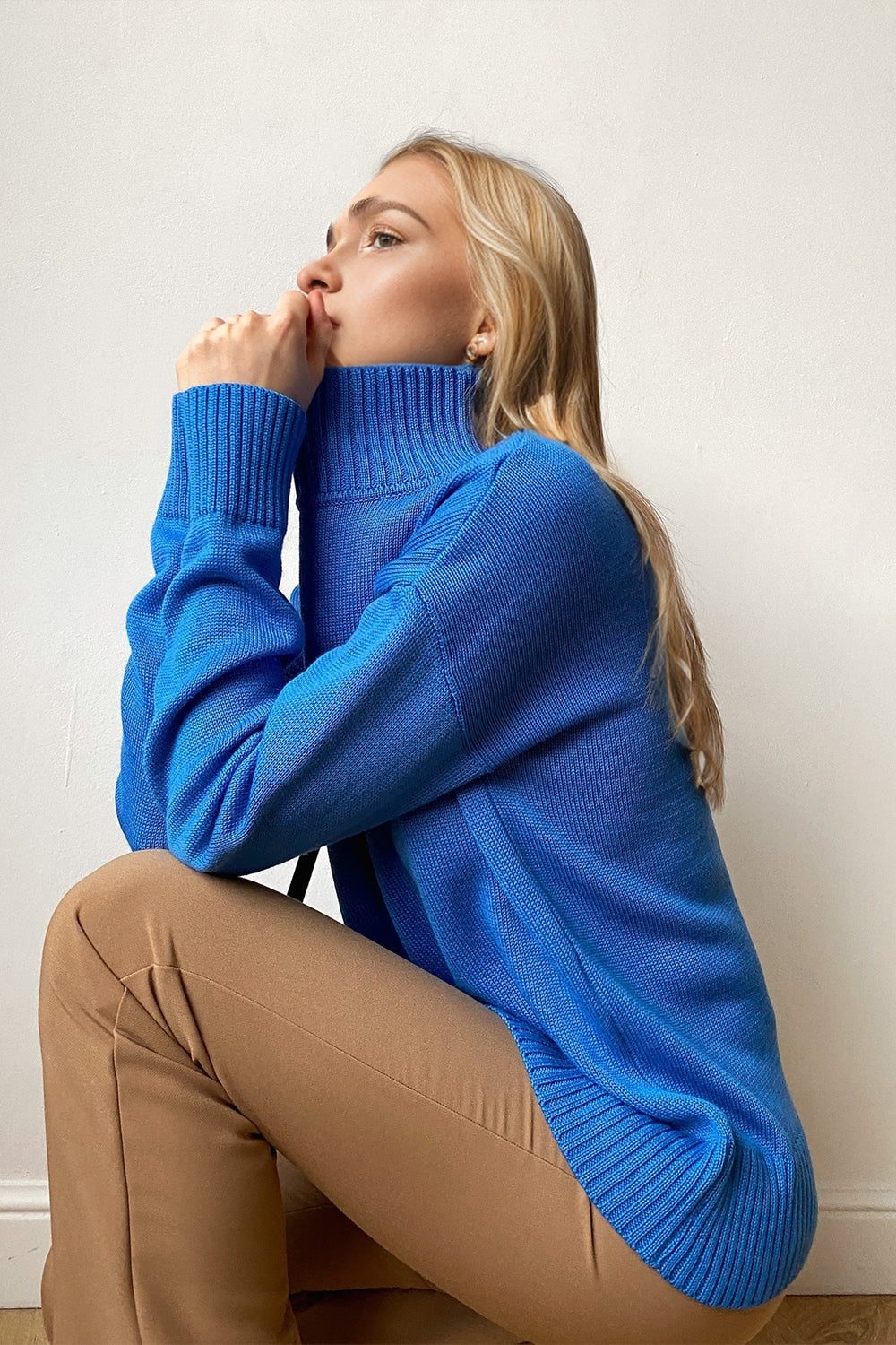 Basic Bae Turtleneck Long Sleeve Sweater - Be Juliet