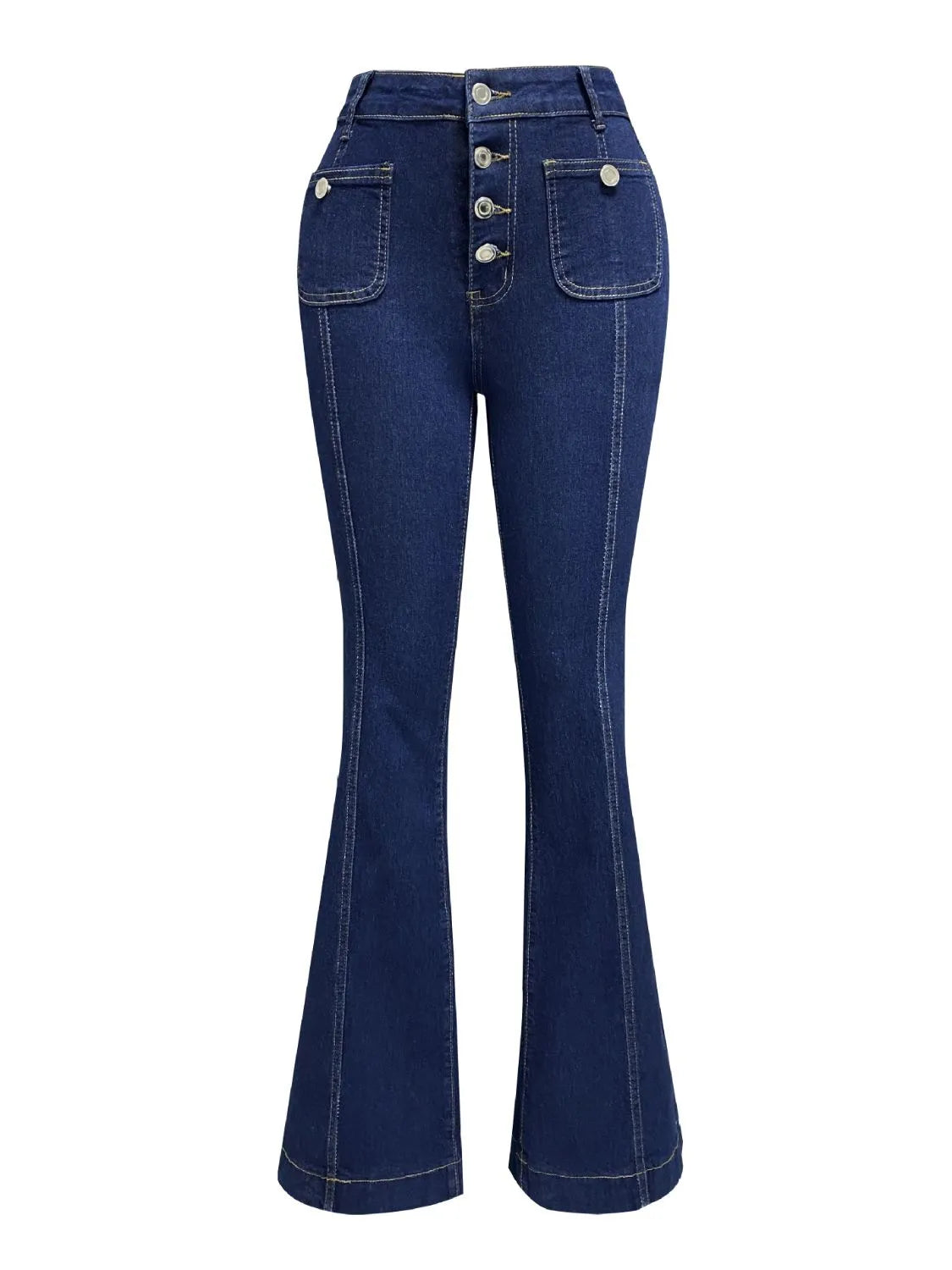 Delphine Flare Jeans – Classic Wash - Be Juliet