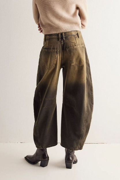 Cora Wide Leg Jeans with Pockets - Be Juliet