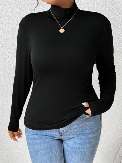 Essential Fitted Turtleneck – Plus Size - Be Juliet