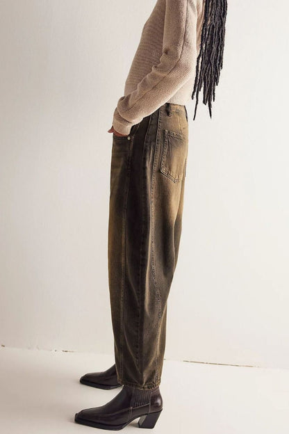 Cora Wide Leg Jeans with Pockets - Be Juliet