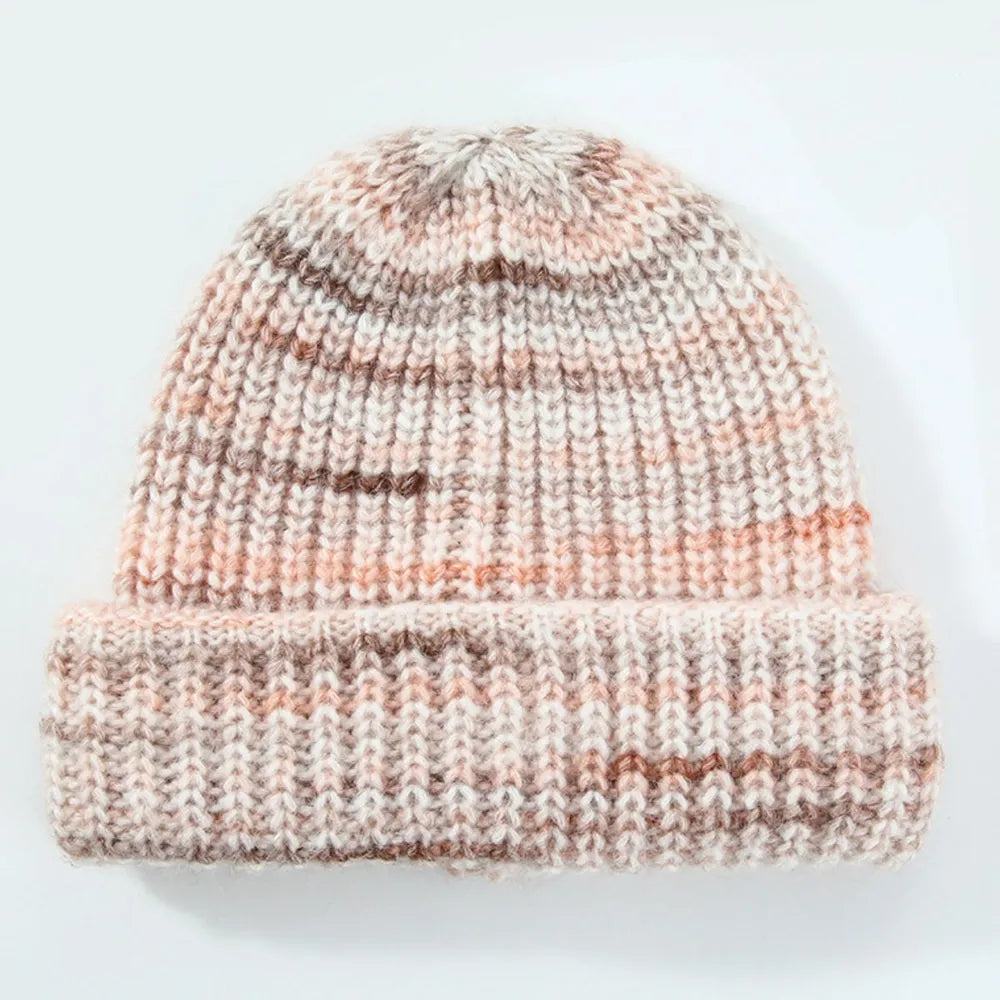 Thermal Contrast Knit Hat - Be Juliet