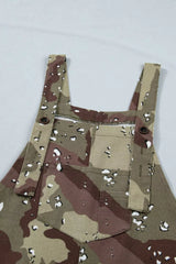 Nadia Camo Leopard Denim Overall - Be Juliet