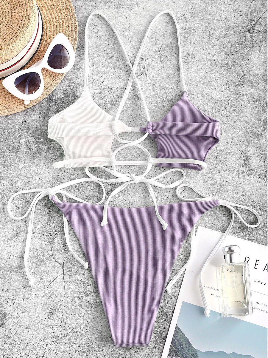 2023 String Bikini Women Brazilian Swimsuit Sexy Push Up Swimwear