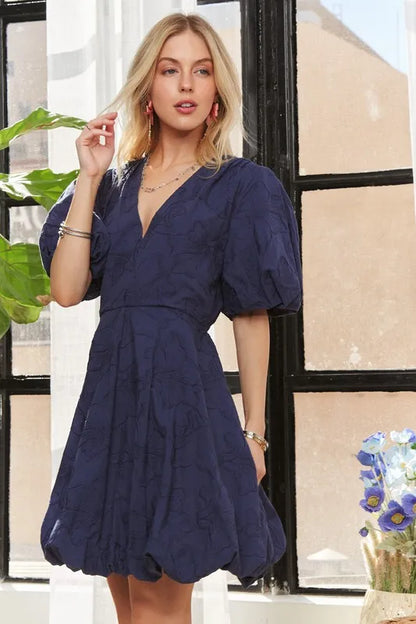 Isabelle Puff Sleeve Dress - Be Juliet