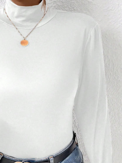 Essential Fitted Turtleneck – Plus Size - Be Juliet