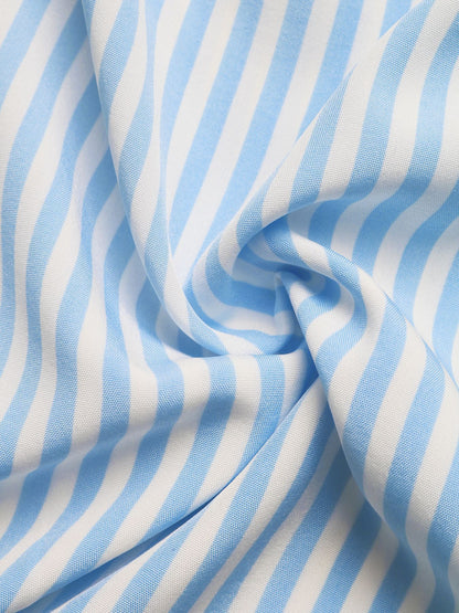 Luna Striped Halter Maxi Dress - Be Juliet