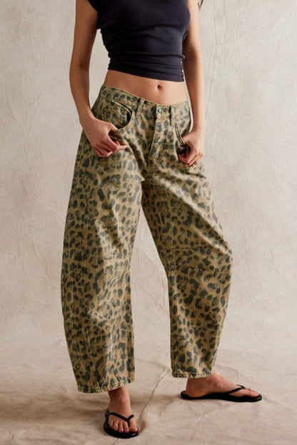Cora Wide Leg Jeans with Pockets - Be Juliet