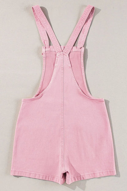 Dani Knot-Strap Denim Overalls - Be Juliet