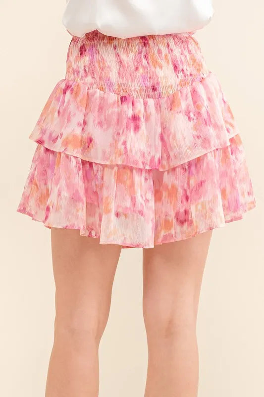 Sofia's Sparkle Tiered Skort – By And The Why - Be Juliet