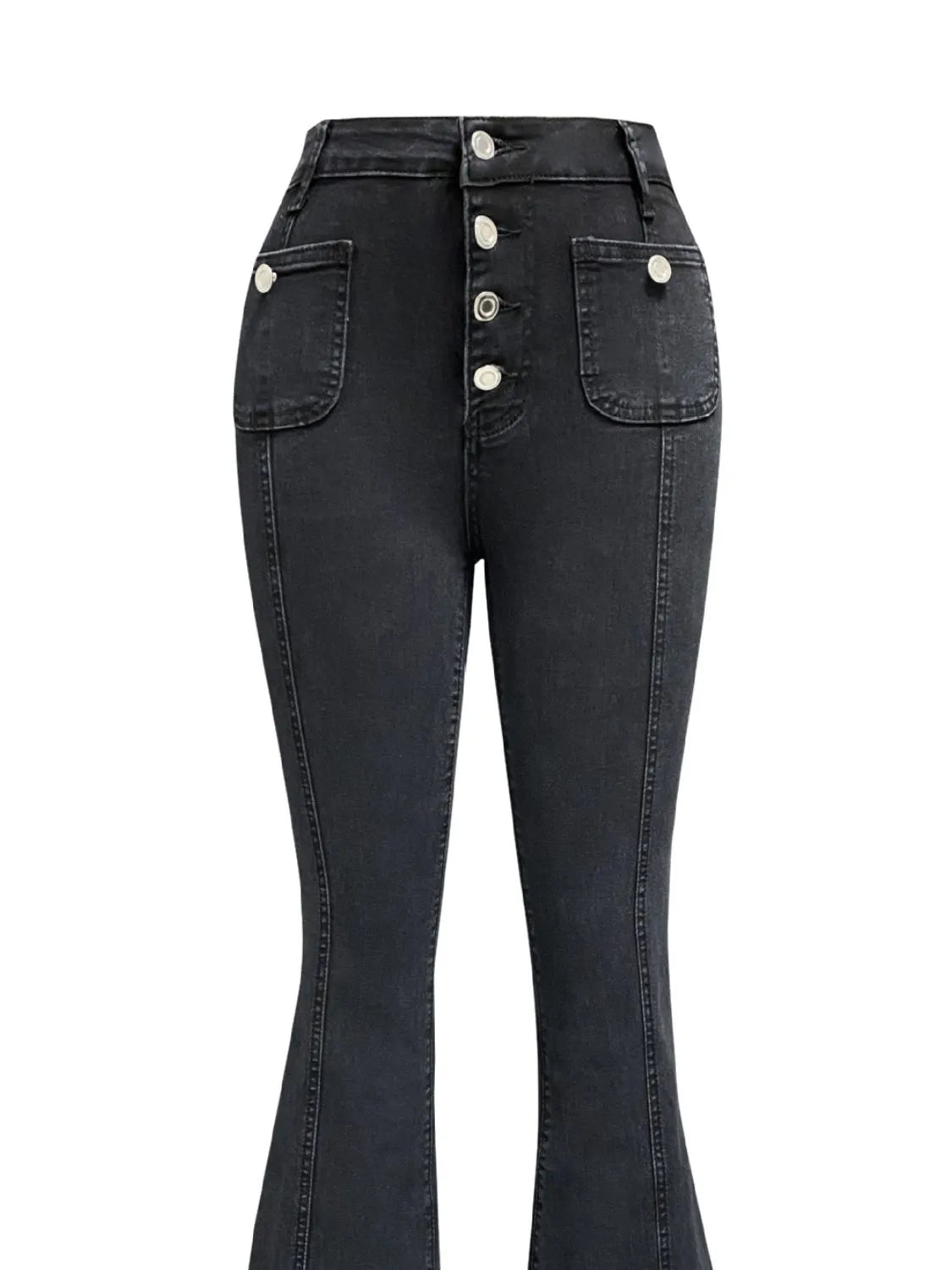 Delphine Flare Jeans – Classic Wash - Be Juliet