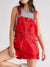 Wide Strap Square Neck Denim Overalls - Be Juliet