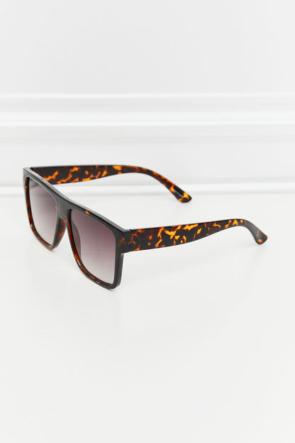 Tortoiseshell Square Full Rim Sunglasses - Be Juliet
