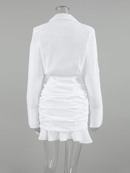 Camille Blazer Mini Dress - Be Juliet