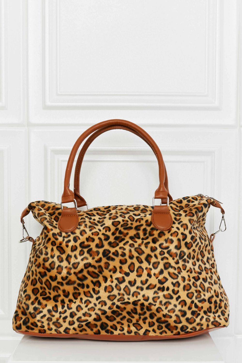 Leona Animal Print Brushed Weekender Bag - Be Juliet