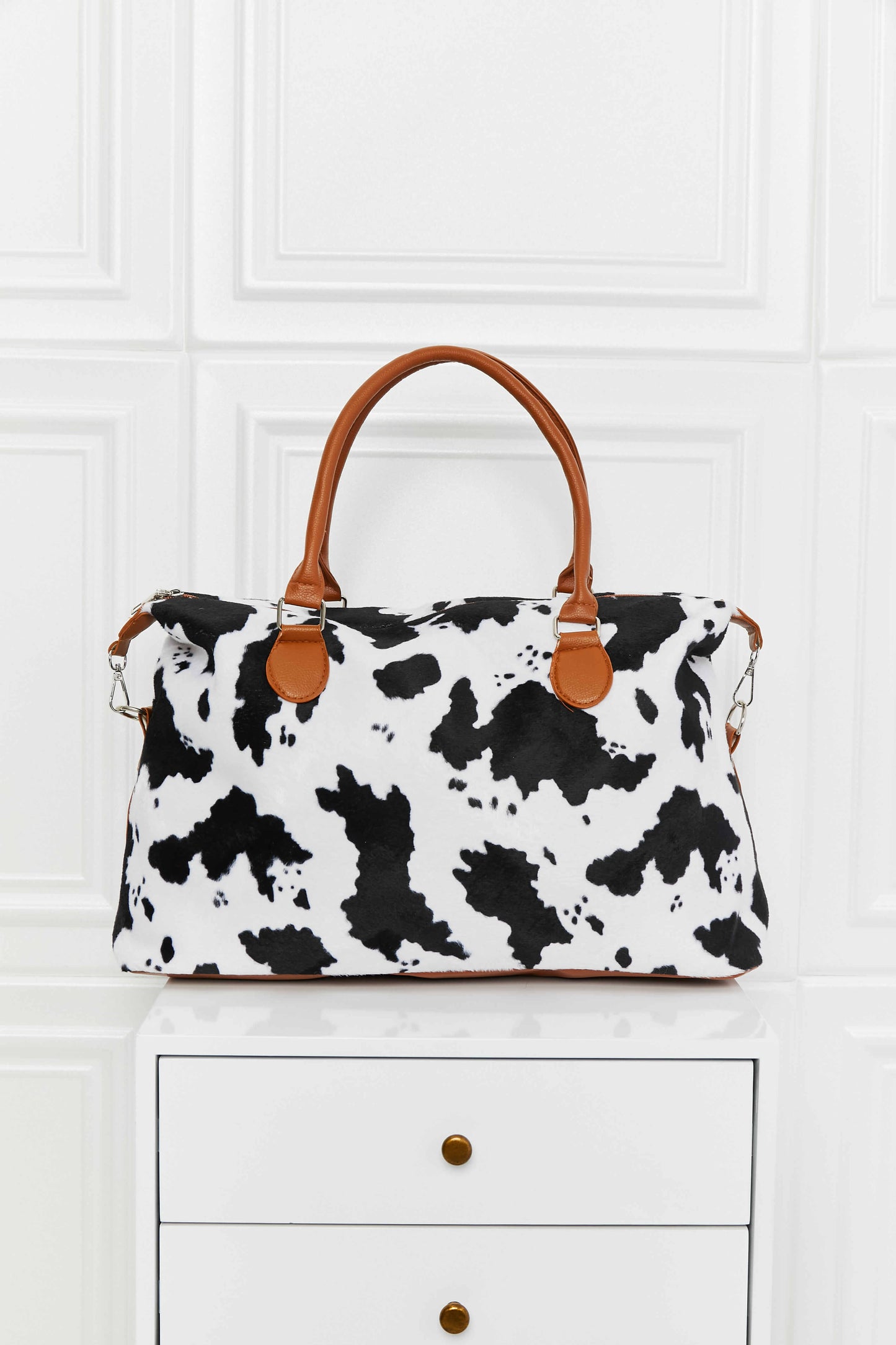 Leona Animal Print Brushed Weekender Bag - Be Juliet