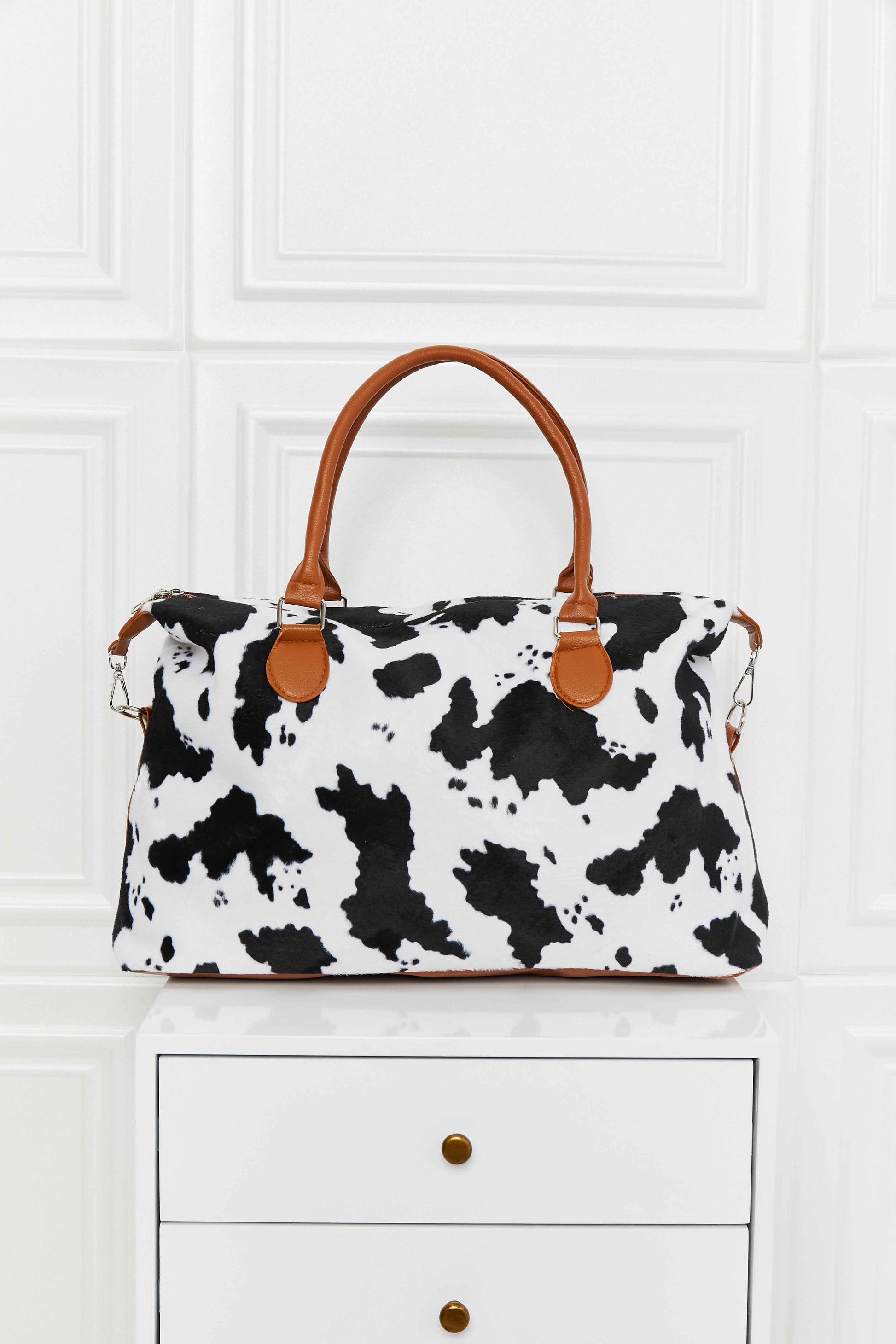 Leona Animal Print Brushed Weekender Bag - Be Juliet
