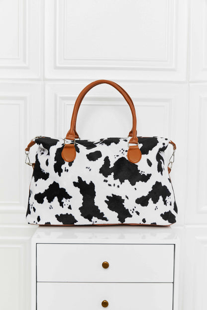 Leona Animal Print Brushed Weekender Bag - Be Juliet