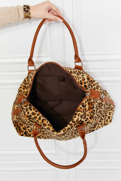 Leona Animal Print Brushed Weekender Bag - Be Juliet