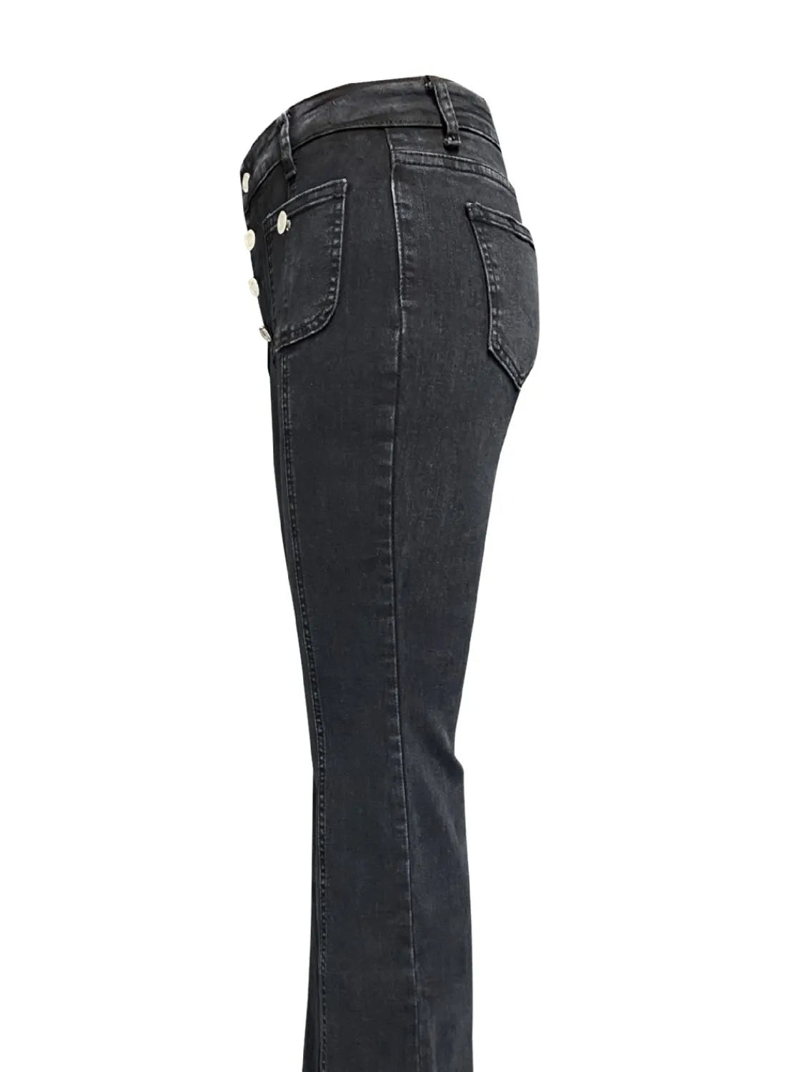 Delphine Flare Jeans – Classic Wash - Be Juliet