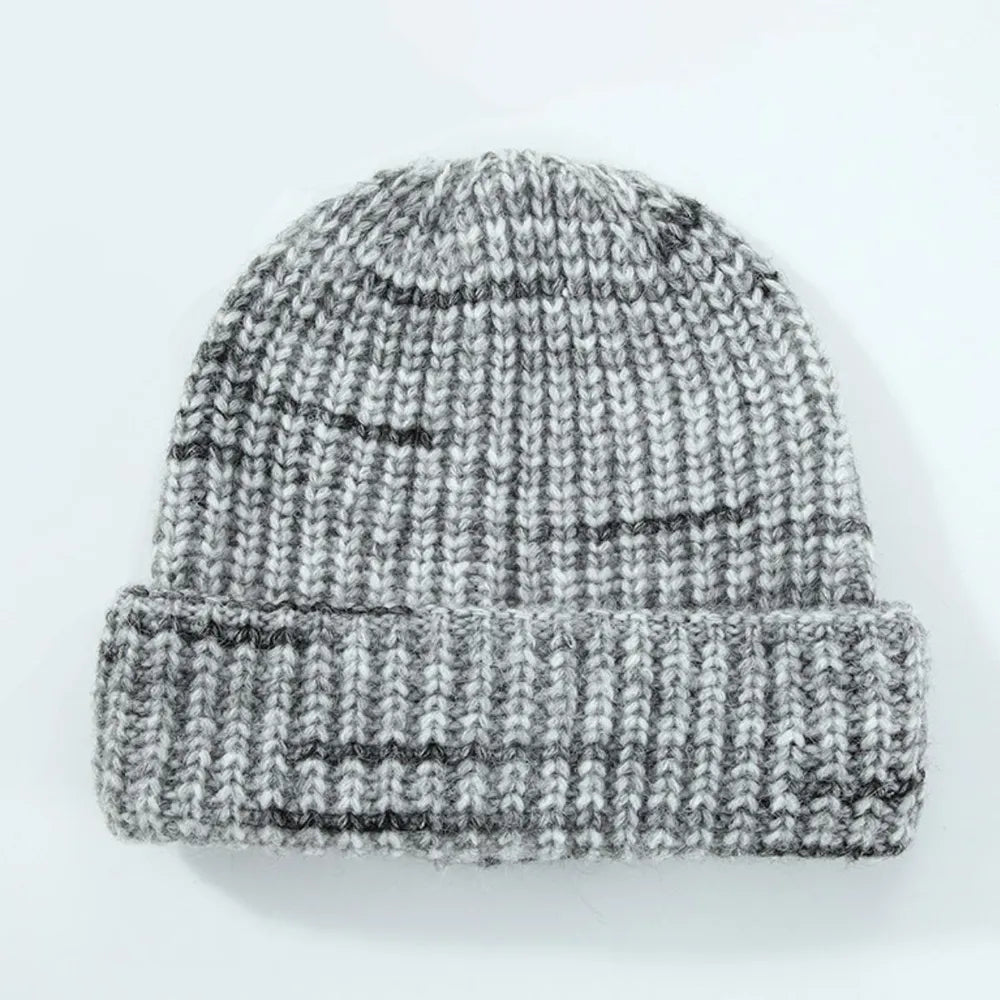 Thermal Contrast Knit Hat - Be Juliet