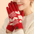 Heart Pattern Knitted Touchscreen Gloves - Be Juliet