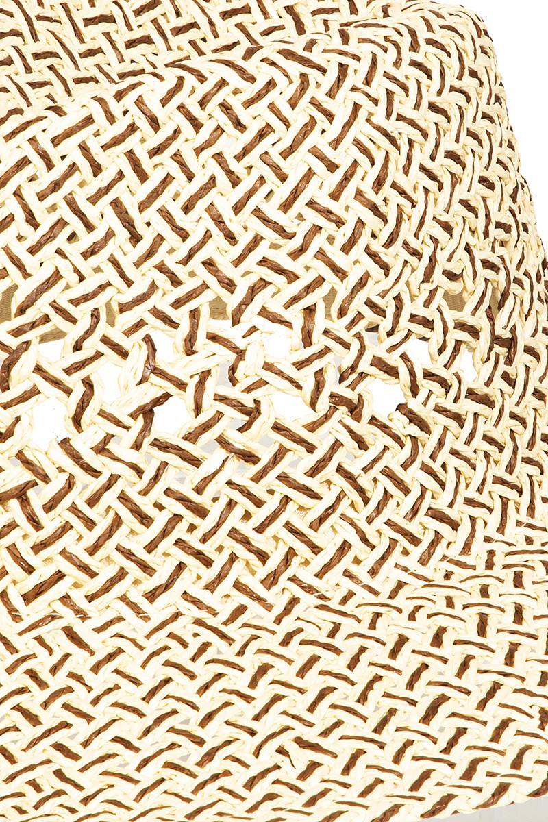 The Fame Cutout Straw Hat - Be Juliet