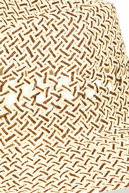 The Fame Cutout Straw Hat - Be Juliet