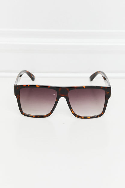 Tortoiseshell Square Full Rim Sunglasses - Be Juliet