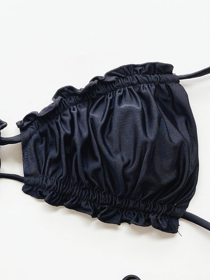 Frill Trill Halter Neck Bikini - Be Juliet