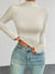 Devine Mock Neck Long Sleeve T-Shirt - Be Juliet