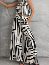 Rosalie Geometric Print Co-ord Set - Be Juliet