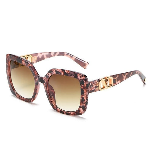 V-Shaped Square Sunglasses