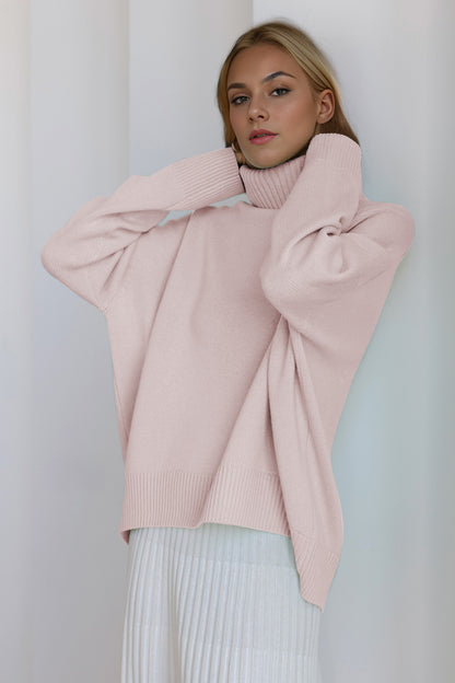 Basic Bae Turtleneck Long Sleeve Sweater - Be Juliet