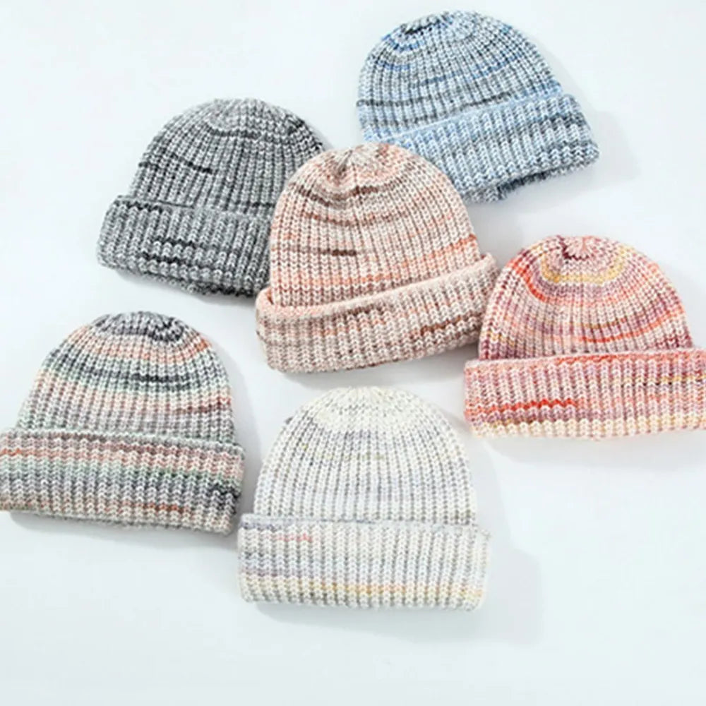Thermal Contrast Knit Hat - Be Juliet