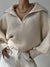Johnny Collar Long Sleeve Sweater - Be Juliet