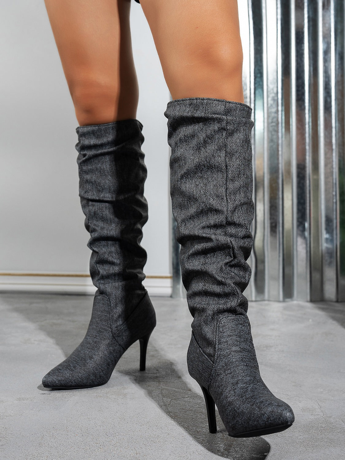 Point Toe Stiletto Boots - Be Juliet