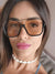 Éloïse Oversized Square Sunglasses - Be Juliet