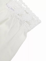 Colette High Waist Crochet Trim Pants - Be Juliet