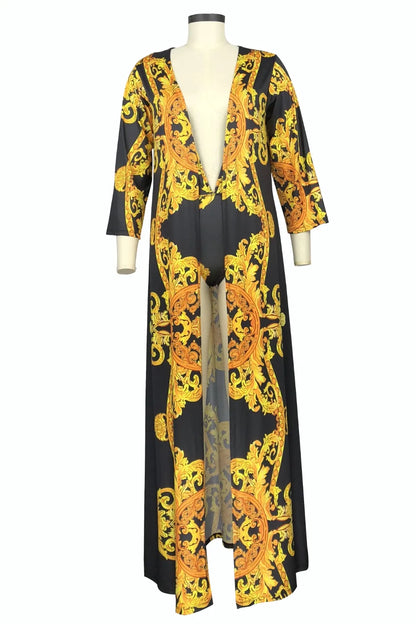 Sienna Printed Plunge Swim Set - Be Juliet